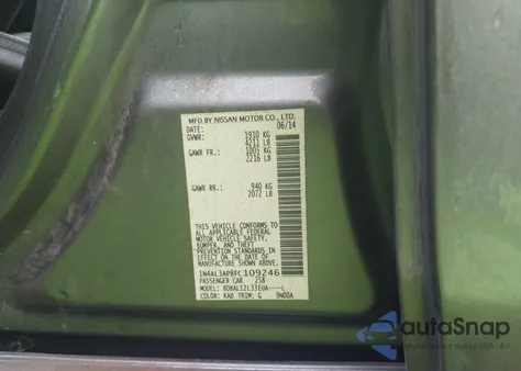 2015 Nissan Altima 2.5 Sv from USA, damaged, VIN 1N4AL3AP8FC109246